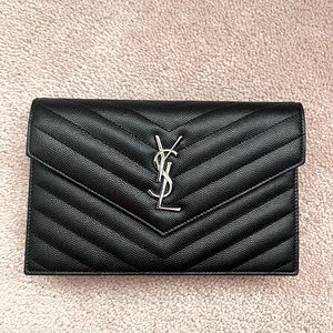 Authentic Saint Laurent wallet on chain